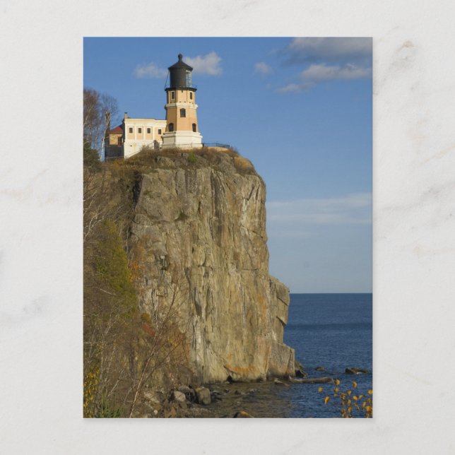 Carte Postale États-Unis, Minnesota.  Phare de Split Rock sur le (Devant)