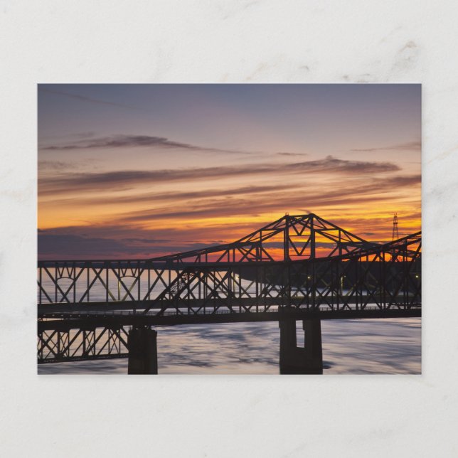 Carte Postale États-Unis, Mississippi, Vicksburg. Autoroute I-20 (Devant)