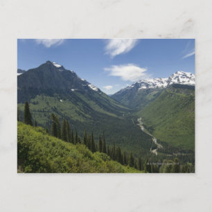 Carte Postale États-Unis, Montana, Parc national du Glacier, pit