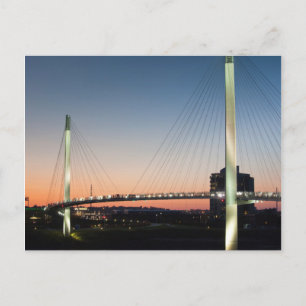 Carte Postale États-Unis, Nebraska, Omaha, Bob Kerrey Pedestrian