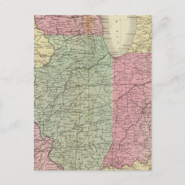 Carte Postale États-Unis occidentaux (Devant)