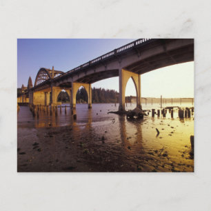 Carte Postale États-Unis, Oregon, Florence. Pont de Siuslaw et