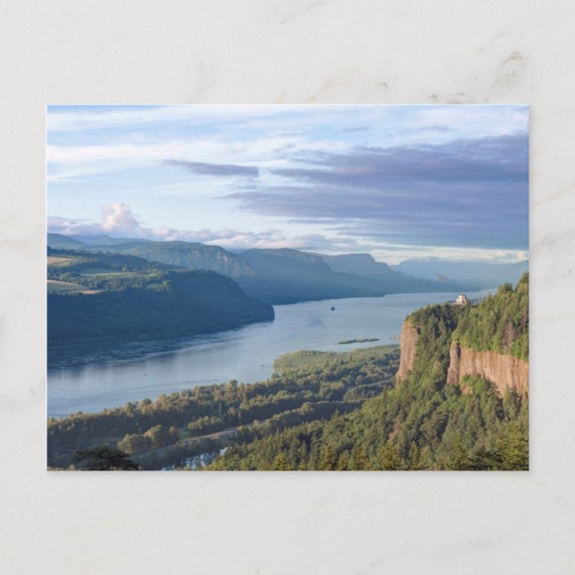 Carte Postale États-Unis, Oregon, gorge de Columbia, Vista House (Devant)