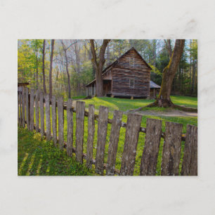 Carte Postale États-Unis, Tennessee, cabine dans Cades Cove