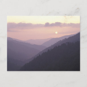 Carte Postale États-Unis, Tennessee. Grandes montagnes fumées 2