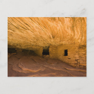 Carte Postale États-Unis, Utah, Cedar Mesa, Mule Canyon. Grès