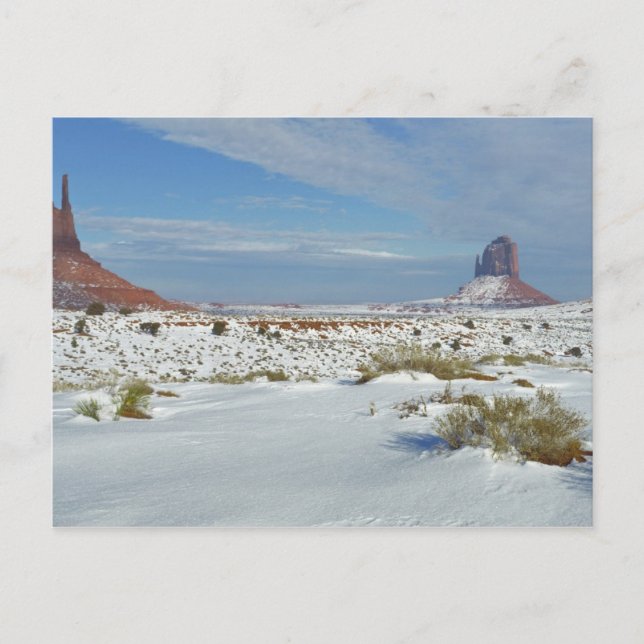 Carte Postale États-Unis, Utah, Monument Valley. L'armoise appar (Devant)