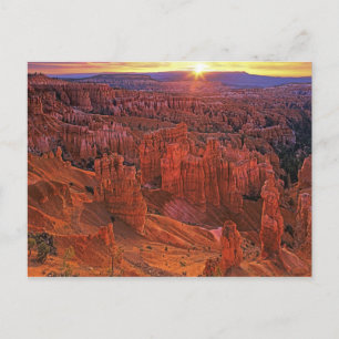 Carte Postale États-Unis, Utah, Parc national de Bryce Canyon