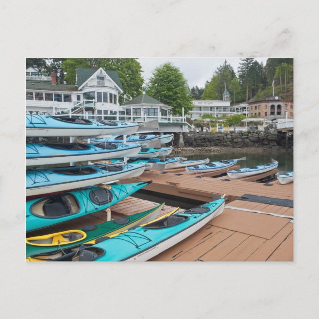 Carte Postale États-Unis, Washington, îles San Juan (Devant)