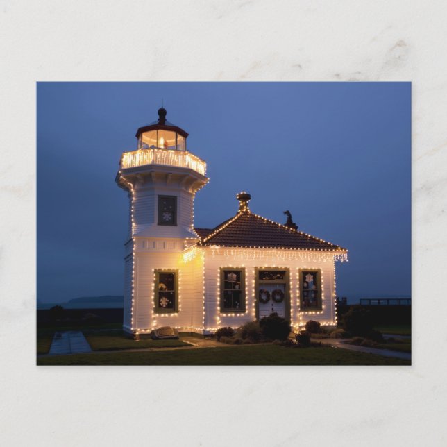 Carte Postale États-Unis, Washington, Mukilteo. Phare de Mukilte (Devant)