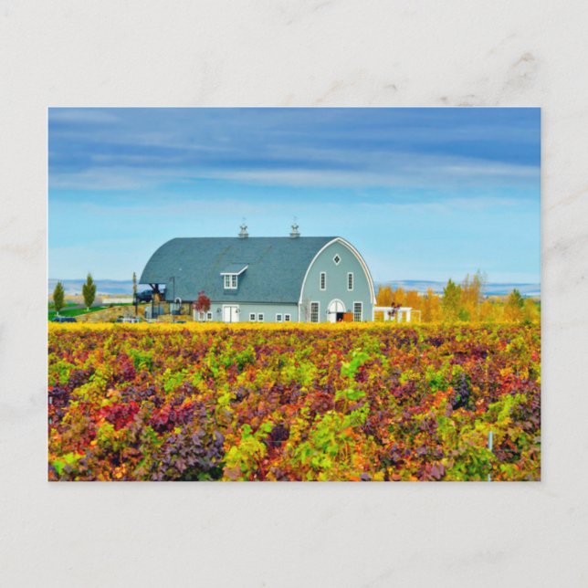 Carte Postale États-Unis, Washington, Walla Walla. Garrison Cree (Devant)