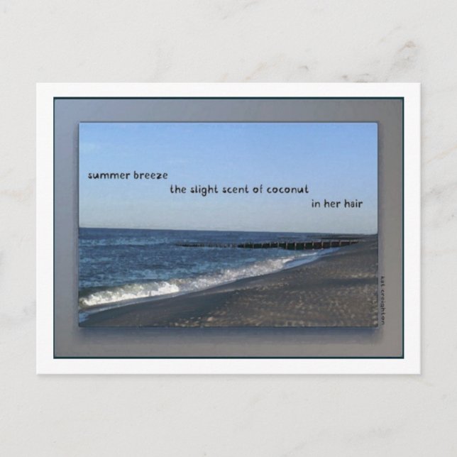 Carte Postale Été (Devant)