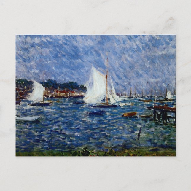 Carte Postale Été à Cowes (Devant)