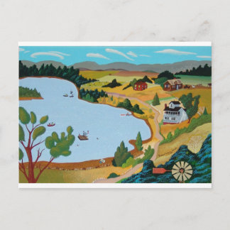 Carte Postale Été Au Lac George