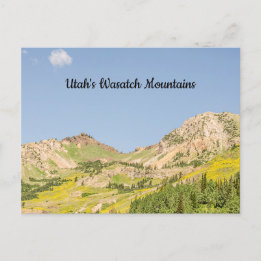 Carte Postale Été dans les montagnes Wasatch