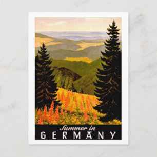 Carte Postale Été en Allemagne