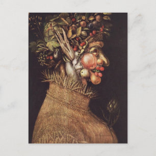 Carte Postale Été par Giuseppe Arcimboldo