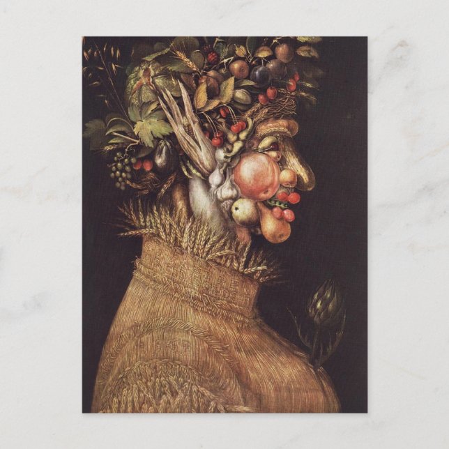 Carte Postale Été par Giuseppe Arcimboldo (Devant)