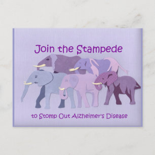 Carte Postale Éteindre Alzheimer