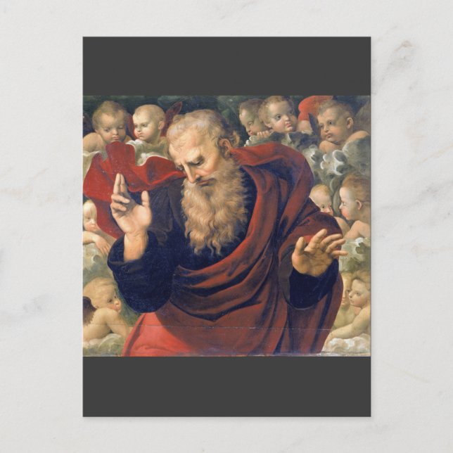 Carte Postale eterno e angeli par Raffaello Sanzio da Urbino (Devant)