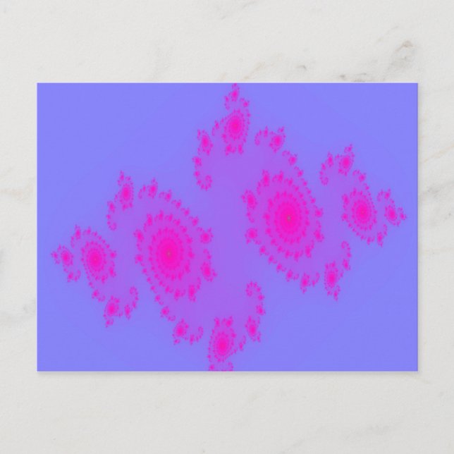 Carte postale Éternuement rose (Devant)