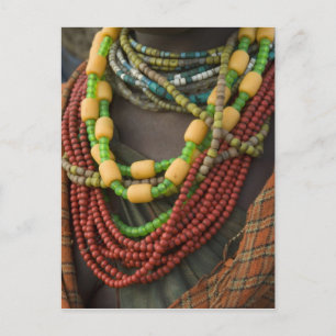 Carte Postale Éthiopie : Bassin inférieur du fleuve Omo, delta d