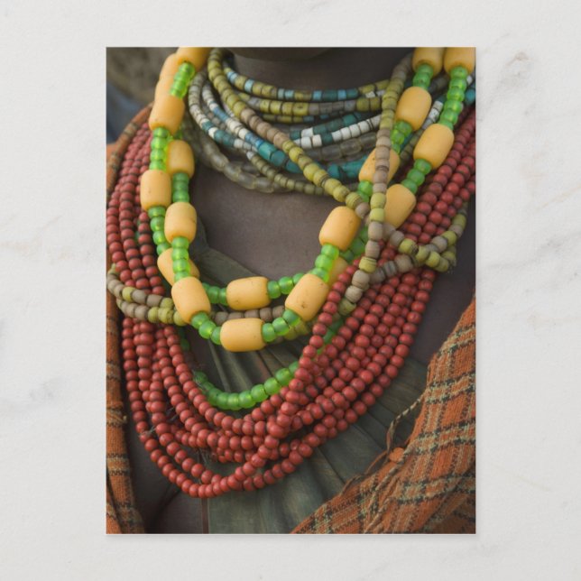 Carte Postale Éthiopie : Bassin inférieur du fleuve Omo, delta d (Devant)