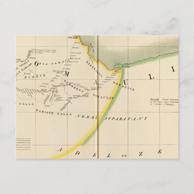 Carte Postale Éthiopie, Djibouti 33 (Devant)