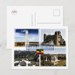 Carte Postale Ethiopie - Mosaic -