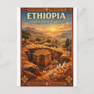 Carte Postale ÉTHIOPIE – Terre de merveilles anciennes