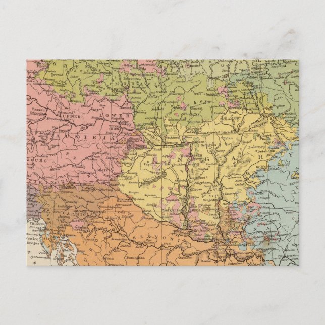 Carte Postale Ethnog Autriche Hongrie (Devant)