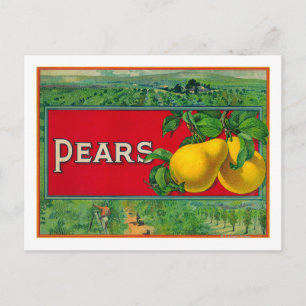 Carte Postale Étiquette de fréquence Stock