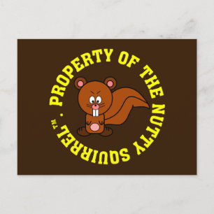 Carte Postale Étiquette d'identification des biens personnels de