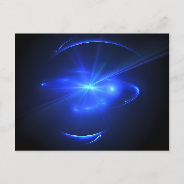 Carte Postale Étoile bleue (Devant)