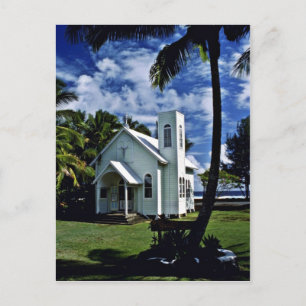 Carte Postale Étoile De La Mer Église "Peinte" - Kalapana, Haw