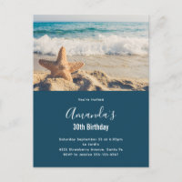 Étoile de mer sur une photo de plage de sable pour