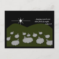 Étoile de Noël Mouton regardé Horloge Luke Deux Hu