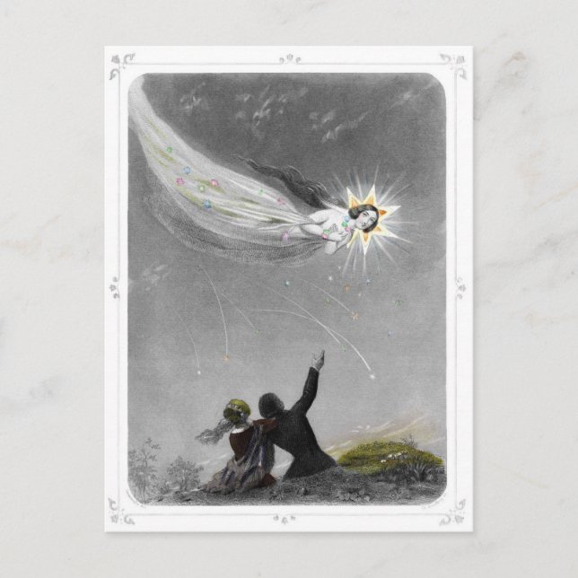 Carte Postale Étoile de tir (Devant)