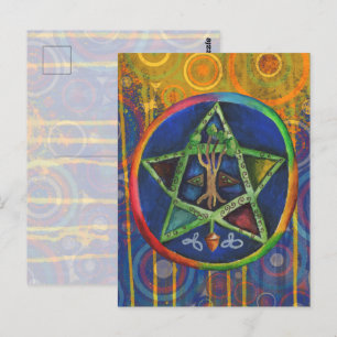 Carte Postale Étoile de Vérité Celtique