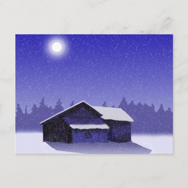 Carte Postale Étoile d'hiver 2 (Devant)