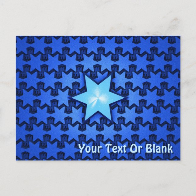 Carte Postale Étoile du centre (Devant)