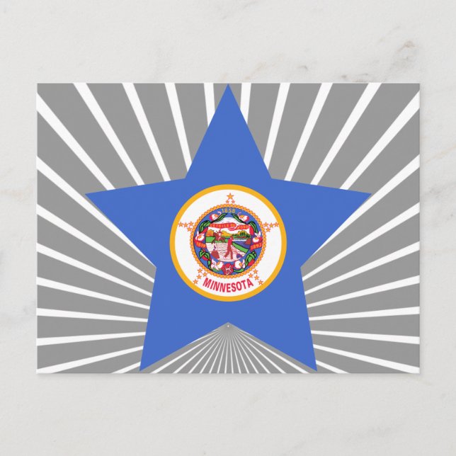 Carte Postale Étoile du Minnesota (Devant)