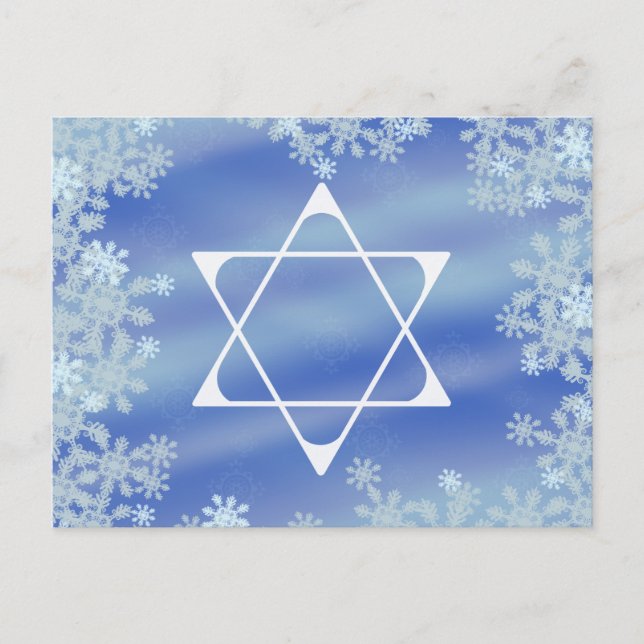 Carte Postale Étoile gelée (Devant)