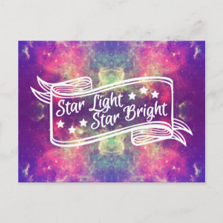Carte Postale Étoile lumineuse