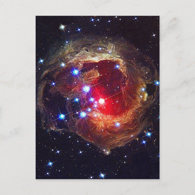Carte Postale Étoile Monocerotis V838 NASA (Devant)