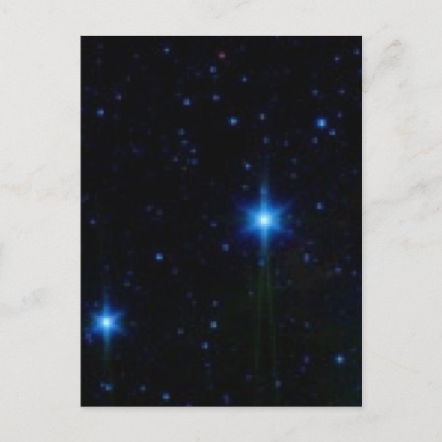 Carte Postale étoiles (Devant)