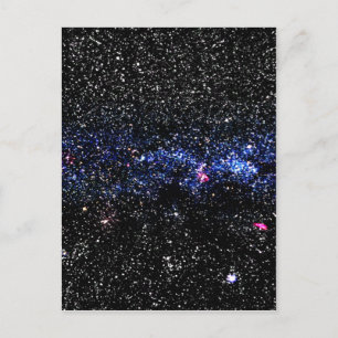Carte Postale Étoiles bleues