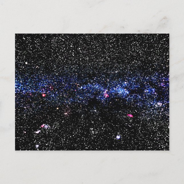 Carte Postale Étoiles bleues (Devant)