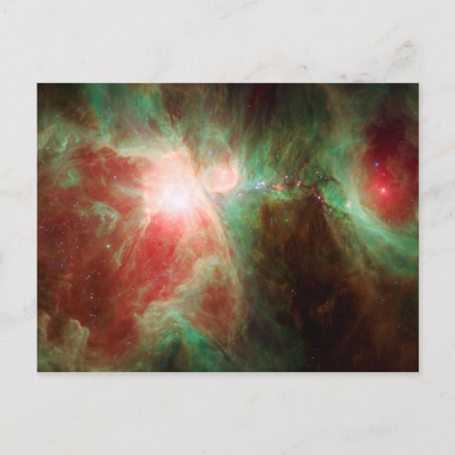 Carte Postale Étoiles dans Orion Nebula Space (Devant)