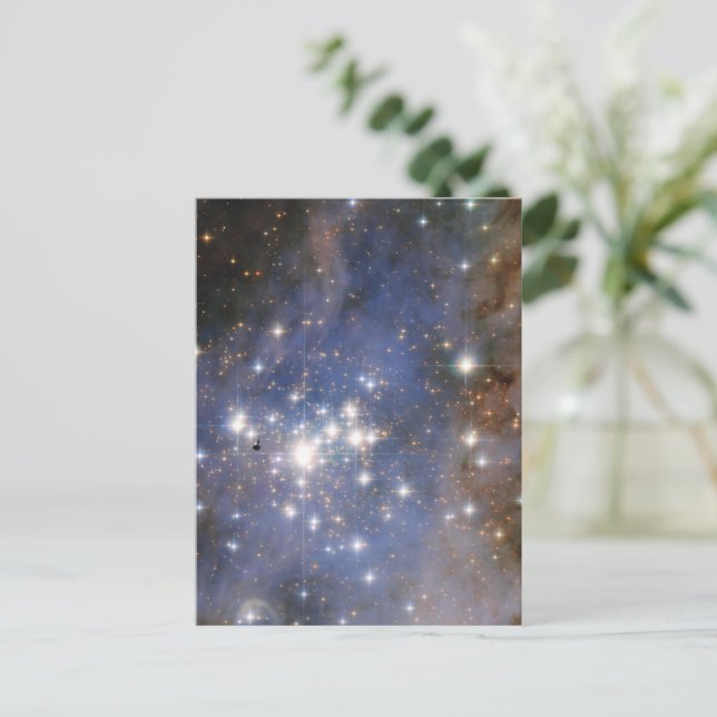 Carte Postale Étoiles de diamant en Carina Nebula Hubble Space (Debout devant)